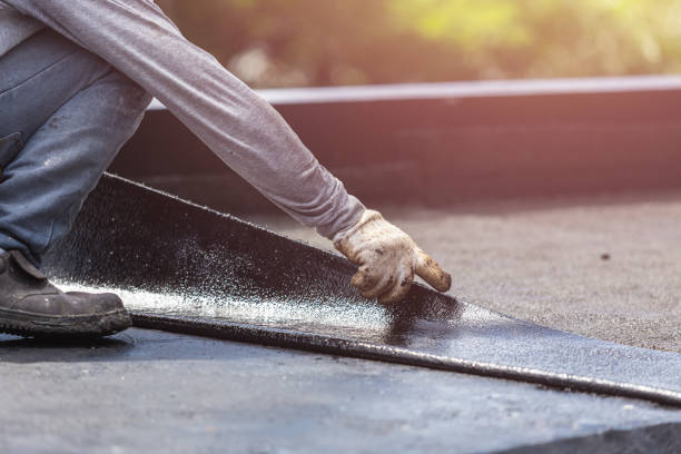 Professional Interior Drainage System technician working in Glenmoore, PA
